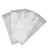 Sacos Foscos de CPE em Estoque Atacado para Acessórios de Roupa, Sacos Autoadesivos de CPE, Sacos Autoadesivos Foscos de CPE Espessados para Necessidades Diárias