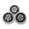 Botones Pequeño Camelia Tejido Top Camisa Suéter Botón Pequeño Estilo Chanel Accesorios de Ropa Botón de Abrigo