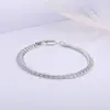 Yunjin Comercio Exterior Europeo y Americano Más Vendido Collar de Lado Completo de 5 mm Transfronterizo Personalizado Simple Collar Plateado Cadena de 20 pulgadas