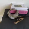 Bolsa de Fideos Curva de Luna de Verano de Moda para Mujer 2025 Nueva Bolso de Acrílico Moderno Bolso Cruzado Casual de Nicho Tendencia