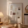 Tablero magnético de notas superventas transfronterizo, arte de pared con marco de aleación de aluminio, pared de inspiración DIY para casa de huéspedes y decoración de fotos de oficina