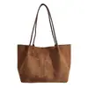 Bolso Tote de Gran Capacidad Estampado de Leopardo Otoño 2026 Estilo Nuevo Simple Bolso de Hombro Único de Moda Estilo Perezoso de Nicho Bolso de Axila para Mujer
