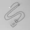 Colar Pingente Europeu e Americano Transfronteiriço Ultra Brilhante Totalmente Cravejado em Diamante para Mulheres, Corrente de Clavícula Exquisita de Moda de Luxo Leve Retro Nicho Oco