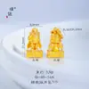 Tienda de Oro Puzuo Mismo Estilo Arena Dorada Accesorios DIY Serie Gatito Hada Deseosa Joyería Colgante Cadena para Clavícula para Mujer