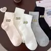 Calcetines de rejilla grises estilo Miu inspirados en Chanel para mujer, finos de verano, color liso, transpirables, estilo ballet 2026, calcetines de media pantorrilla