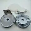Vender led Todo Plástico Aluminio Fundido Aluminio Recubierto de Plástico Kit de Carcasa y Producto Terminado gx70 gx53