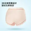 Calça de cuidados com a pele com oxigênio gelado e nicotinamida 10A, renda de seda gelada antibacteriana, calcinha feminina de cintura alta, sem costura, respirável, para a pele
