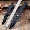 Cuchillo Plegable de Acero Inoxidable al por Mayor del Fabricante, Afilado y de Alta Dureza, Defensa Personal para Exteriores, Plegable