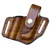 Linterna EDC exterior simple bolsa de cintura bolsa de cintura de cinturón de supervivencia al aire libre tapa de batería