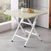Mesa de comedor plegable pequeña, mesa de comedor para casa de alquiler, mesa de comedor para el hogar, mesa portátil para camping al aire libre, mesa pequeña para puestos