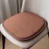 Almofada em Formato de Ferradura para Todas as Estações, Nova Almofada para Cadeira de Chá Estilo Chinês, Cadeira de Mahjong, Cadeira de Computador, Cadeira de Jantar, Almofada Macia Respirável Antiderrapante