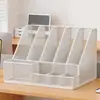Estante para escritorio de oficina estante para almacenamiento de archivos caja de almacenamiento de archivos suministros de oficina Daquan estante de archivos multicapa A4