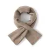 Bufanda de Punto de Cachemira Nueva para Otoño e Invierno, Moderna y Versátil para el Viaje Diario, Suave y Sedosa de Color Puro, Cálida con Perforaciones Cruzadas