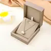 Collar de acero de titanio de alta calidad, ligero y de lujo, con colgante de perlas de imitación, diseño de nicho para estudiantes femeninas de Europa y América, joyería para mujer.