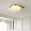 [Transfronteiriço] Luminária de Estudo, Luxo Leve Formato Redondo, Amiga dos Olhos para Quarto Principal, Luminária para Quarto de Crianças, Luminária de Teto para Quarto Estilo Bauhaus Minimalista