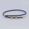 3MM Ajustable DIY Hebilla de Metal Cabeza Cuerda de Mano Cuerda de Cuero Colorida Joyería Versátil Ventas Directas de Fábrica