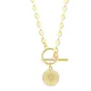 Collar con Colgante de Corazón Personalizado de Moda de Amazon para Mujer, Accesorio Versátil Hip-Hop, Collar de Moda Transfronterizo Europeo y Americano