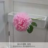 Flor de boda rosa, flor de seda, decoración de boda, hortensia falsa, flor de peonía rosa claro, floricultura