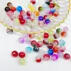 Contas Quebradas de Gelo Estouradas de 10mm, Contas Soltas para Pulseiras de Miçangas Artesanais DIY, Correntes de Celular, Colares e Acessórios de Joias