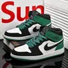 Venta Directa de Fábrica Putian Zapatos Deportivos de Caña Alta para Hombre Aj Guo Ailun Air Force One Aj1 Zapatos para Mujer Blanco y Negro Panda