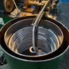 Máquina de Mangueira de Metal Galvanizado P3 Tira de Aço Galvanizado Tubo Protetor Máquina de Conformação a Frio em Bobina Equipamento de Conformação de Mangueira de Metal