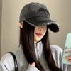 Gorra de Béisbol Retro Rasgada Estilo Americano para Hombre y Mujer Primavera y Verano Hip-hop Bordado con Letras Gorra de Pico de Pato Moda Casual Ala Ancha Tendencia