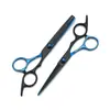 Tijeras de Peluquería al por Mayor del Fabricante, Tijeras de Peluquería, Tijeras Deslizantes para Flequillo Delgado, Juego de Tijeras Negro Dorado para Uso en Casa