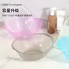 Lavabo Espesado para Uso Doméstico, Adecuado para Residencias Estudiantiles, Lavabo Pequeño Transparente de Plástico Multicolor para Lavarse la Cara, Lavabo Yuanbao