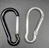 No. 6, 7, 8 Mosquetones de Escalada de Aleación de Aluminio Engrosados con Anillo y Hebilla para Uso en Exteriores