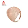 Fábrica de Origem de Acessórios Transfronteiriços Joias Anel Estilo Europeu e Americano S925 Anel Banhado a Ouro 18K Feminino Processamento de Joias