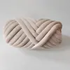 Hilo de Lana Islandesa Extra Grueso para Mantas Hechas a Mano, Camas para Gatos, Cojines, Almohadas, Contornos de Cama DIY y Tiras de Tela Súper Gruesas