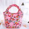 Nova Bolsa Térmica Grande de Lancheira Impermeável com Desenhos Isolamento Térmico Bolsa de Gelo para Conservação de Sorvete Bolsa de Mão Térmica para Saída Piquenique