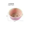 Lavabo Doble Capa para Verduras de Cocina con Cesta Escurridora, Lavabo Redondo Multifuncional de Plástico para Lavar Verduras para Uso Doméstico, Cesta para Lavar Frutas