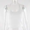 Website Independente Aliexpress Moda Feminina Estilo Europeu e Americano 2026 Verão Novo Modelo Top Regata Costurado Expondo a Cintura Sem Mangas com Gola Halter