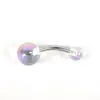 Piercing de Umbigo Transfronteiriço Borla Personalizado Exagerado Moda Body Piercing Joia Lantejoula Estrela Ponto Anel Acrílico Atacado