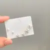 Pendientes Únicos y Sofisticados de Corazón Minimalista, Pequeños y Exquisitos, Sencillos y Modernos, Versátiles Pendientes de Botón de Corazón con Incrustaciones de Diamantes