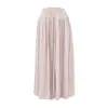 Calça plissada de perna larga com babados, estilo casual para mulheres, novo modelo verão 2026, solta, modeladora, cintura alta, com efeito de caimento