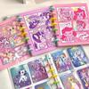 Álbum de Tarjetas My Little Pony Botón de Hongo Libro Rojo Pequeño Tamaño A5 Hojas Sueltas Álbum de Almacenamiento para Estudiantes Ventas Directas de Fábrica Esencial para Juegos de Cartas
