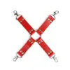Hebilla cruzada accesorios de conexión para esposas de cuero para utilería SM entrenamiento para adultos juguetes eróticos dropshipping