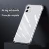 18Pro É Adequado para Capa de Celular Iphone16Pro, Novo Modelo Apple 15Pro Capa Protetora Antichoque nos Quatro Cantos 17 Silicone