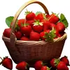 Papel Pintado Adhesivo para Frutas Pegatinas Decoración de Restaurante Pegatinas para Gabinetes de Cocina Pegatinas de Pared Grandes Impermeables Fresa