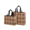 Nuevo en stock bolsa no tejida recubierta bolsa de compras portátil para ropa bolsa para llevar bolsa de estudio bolsa imprimible con logo