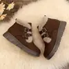 Zapatos de Algodón Maillard Birken Retro para Mujer Invierno 2026 Estilo Nuevo Persona Baja Suela Gruesa Cálidos Elegantes Botas de Nieve