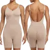 Modelador de Corpo Inteiro para Mulheres, Corset Sexy Sem Costas para Usar por Baixo, Modelador Corset Justo de Tamanho Grande