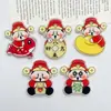 Adesivos Grandes de Acrílico Fofos de Desenho Animado para Geladeira, Capinha de Celular, Acessórios DIY, Acessórios de Cabelo, Acessórios de Cabeça e Materiais Artesanais