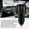 Cargador de coche universal de alta corriente de carga rápida de 6 A, cargador de coche de un punto a dos, encendedor de cigarrillos, cargador de teléfono móvil multifunción para coche
