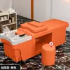 Calentador de Agua Personalizable de 110V para Barberías, Circulación de Agua a Vapor, Limpieza de Oídos, Salón de Belleza Terapia Capilar Estilo Tailandés, Cama para Lavado de Cabello