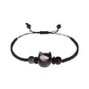 Pulsera de gato con cuentas para comercio exterior de Amazon, moderna y única, versátil para el uso diario, pulsera con cordón elástico, regalo de cumpleaños