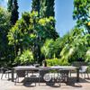 Mesa y Silla de Ratán para Exterior Combinación de Mesa de Centro Nórdica Patio Villa Jardín Exterior Mesa de Comedor Ocio al Aire Libre Balcón Silla de Ratán