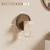 Gancho para Lavabo de Baño, Gancho Adhesivo, Ventosa sin Taladro, Estante Transparente de Almacenamiento para Lavabo, Colgador sin Rastro para Lavabo